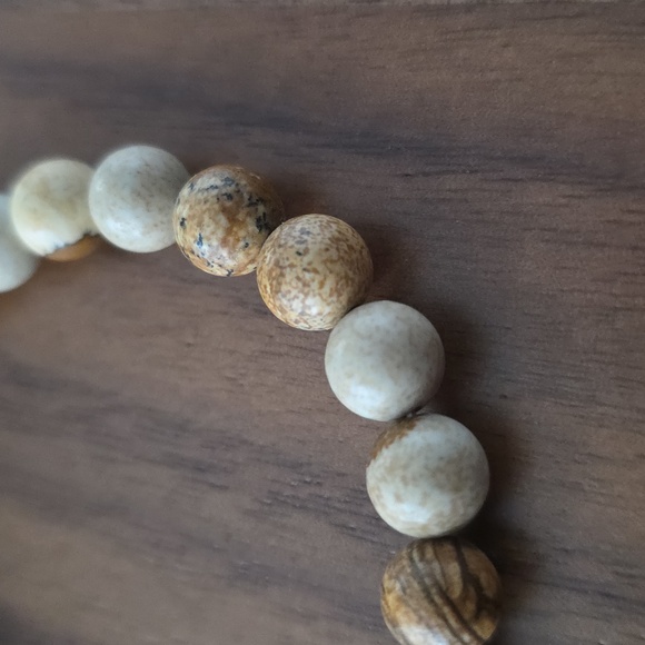 Picture Jasper Stretch Braclet 6mm - Picture 4 of 4